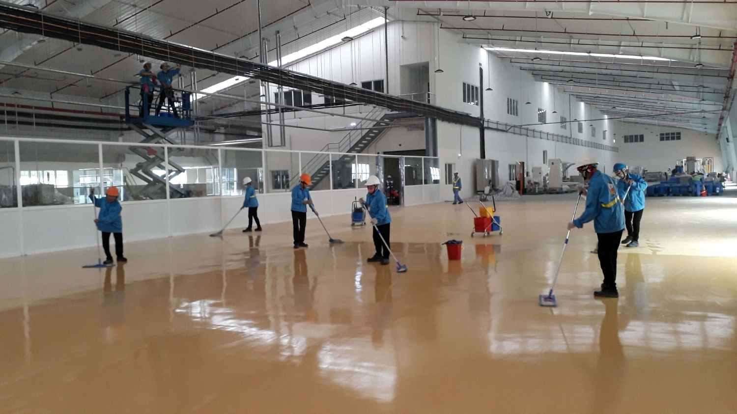 DỊCH VỤ VỆ SINH KHO BÃI NHÀ XƯỞNG